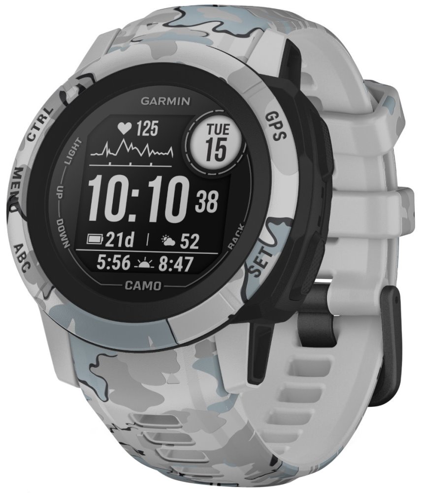 Garmin chytré GPS hodinky Instinct 2S – Camo Edition, Mist Camo 010-02563-03
