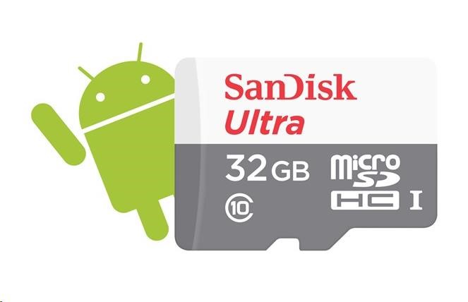 Sandisk Ultra microSDHC 32GB 100MB/s SDSQUNR-032G-GN3MN