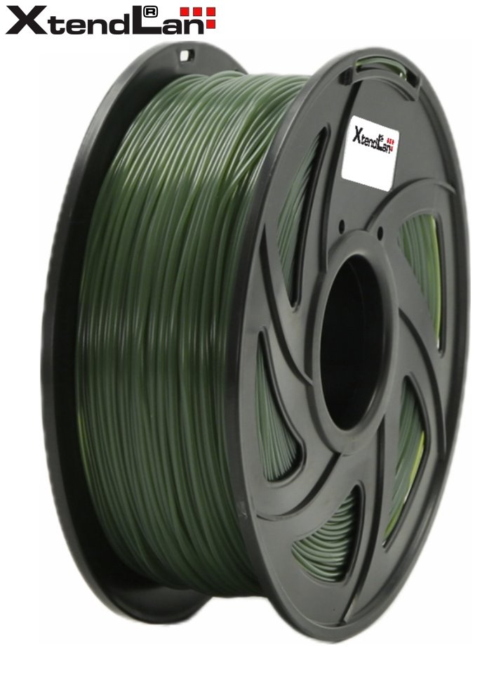 Xtendlan PETG filament 1,75mm myslivecky zelený 1kg 3DF-PETG1.75-AGN 1KG