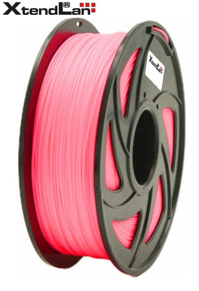 Xtendlan PETG filament 1,75mm růžově červený 1kg 3DF-PETG1.75-RRD 1KG