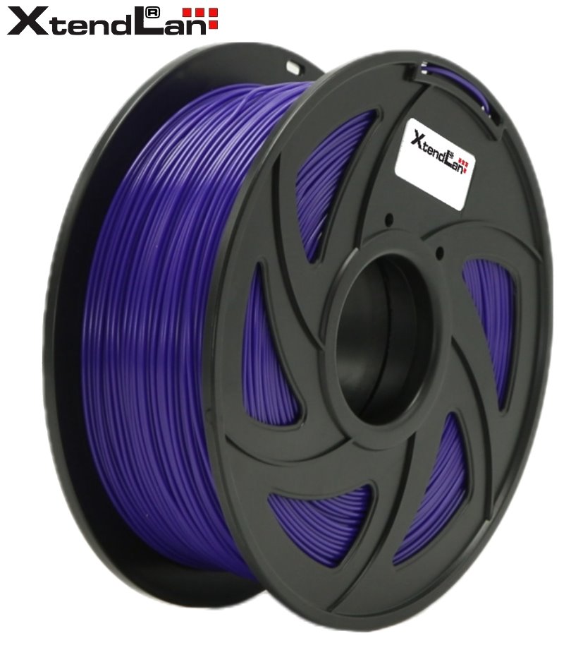 Xtendlan PLA filament 1,75mm fialový 1kg 3DF-PLA1.75-PL 1KG