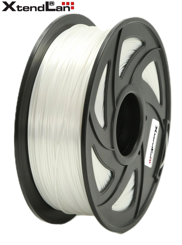 Xtendlan PLA filament 1,75mm lesklý bílý 1kg 3DF-PLA1.75-SWT 1KG