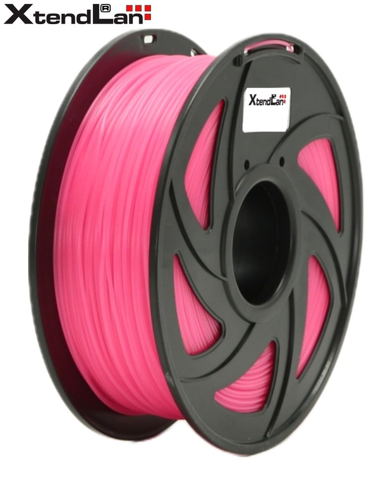 Xtendlan PLA filament 1,75mm růžově červený 1kg 3DF-PLA1.75-RRD 1KG