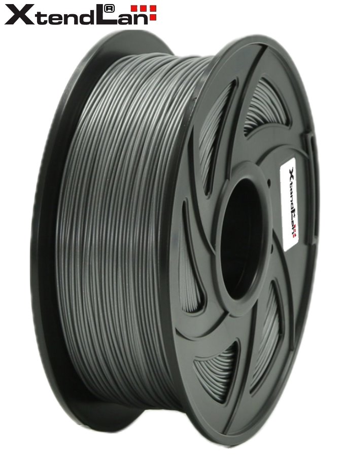 Xtendlan PLA filament 1,75mm šedý 1kg 3DF-PLA1.75-GY 1KG