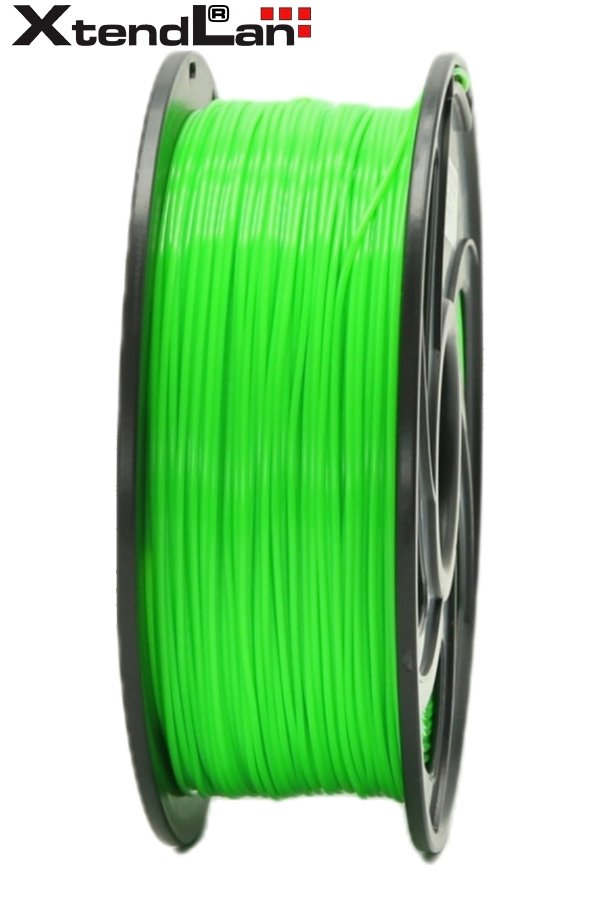Xtendlan PLA filament 1,75mm zářivě zelený 1kg 3DF-PLA1.75-FGN 1KG
