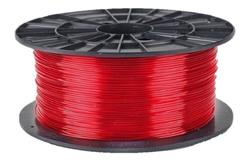 Plasty Mladec Filament PM tisková struna 1,75 PETG transparentní červená, 1 kg 40040000