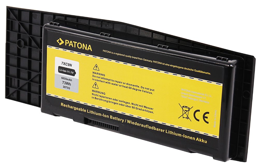 Patona baterie pro ntb DELL Alienware M17X 6600mAh Li-Pol 11,1V 7XC9N PT2875