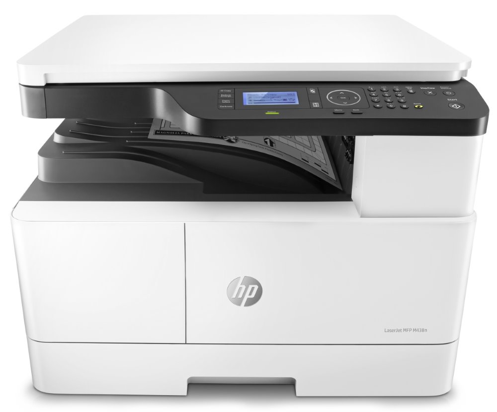 HP LaserJet Pro MFP M438n, A3 multifunkce Print/Scan/Copy, USB2.0 +LAN RJ45, 22 stran/min 8AF43A