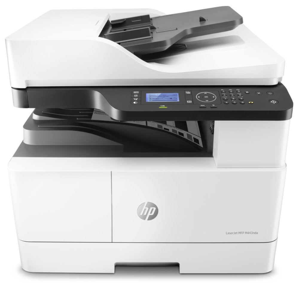 HP LaserJet Pro MFP M443nda, A3 multifunkce Print/Scan/Copy, USB2.0 +LAN RJ45, duplex, ADF 8AF72A