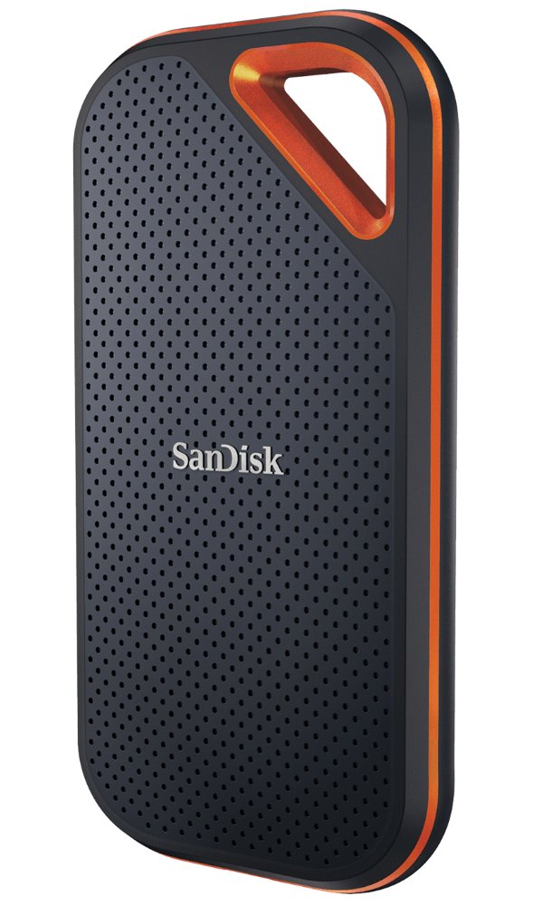 Sandisk Extreme PRO 2TB Portable SSD, Read/Write 2000MB/s USB 3.2 Gen2x2 Aluminum 2m drop protect SDSSDE81-2T00-G25