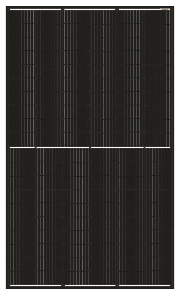 Solarmi solární panel Amerisolar Mono 385 Wp Full-Black 120 článků (MPPT 35V) AS-6M120-HC-B-385