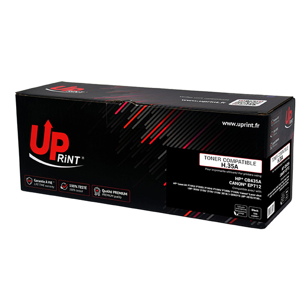 UPrint kompatibilní toner s CB435A, black, 1500str., pro HP LaserJet P1005, 1006, UPrint H.35A