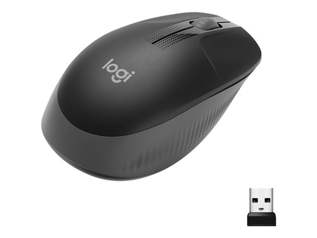 Logitech M190 Full-size wireless mouse - CHARCOAL - EMEA 910-005905