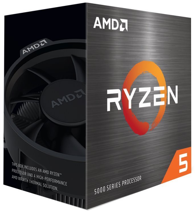 AMD Ryzen 5 5500, Ryzen / AM4 / 6C/12T / max. 4,2GHz / 16MB / 65W TDP / BOX s chladičem 100-100000457BOX