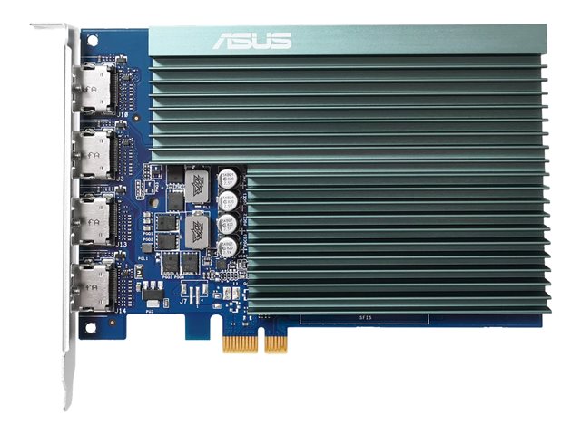 Asus GT730-4H-SL-2GD5, GeForce GT 730 Graphics Card PCIe 2.0 2GB GDDR5 Memory 4xHDMI