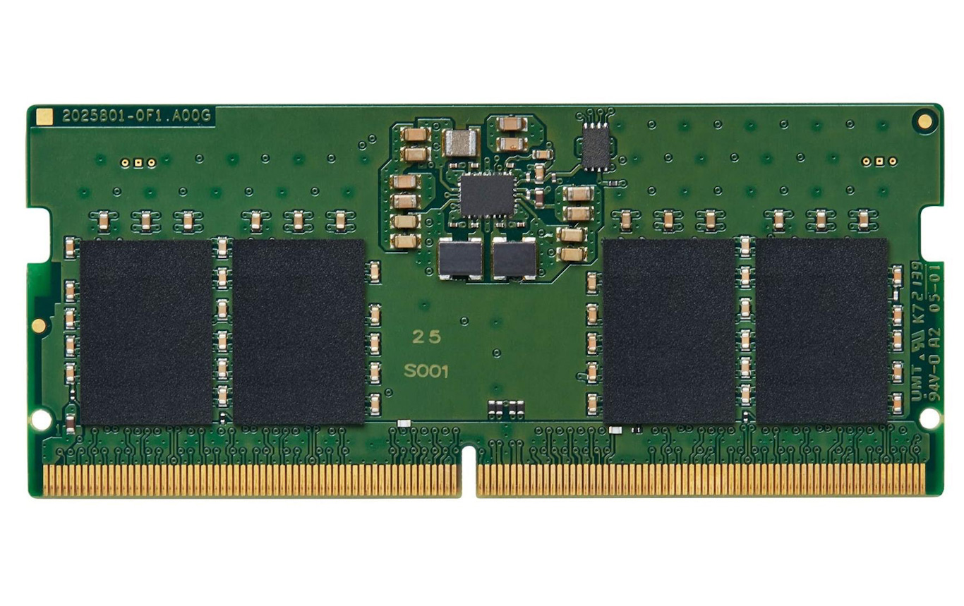 Kingston DDR5 8GB 4800MT/s Non-ECC Unbuffered SODIMM CL40 1RX16 1.1V 262-pin 16Gbit KCP548SS6-8