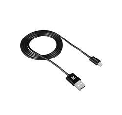 Canyon Nabíjení kabel 8-pin Lightning - USB 2.0, 1m, černá CNE-CFI1B