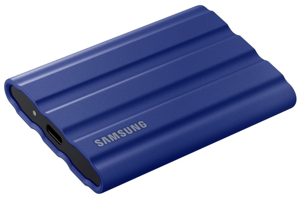 Samsung SSD 1TB externí T7 Shield, modrý MU-PE1T0R/EU