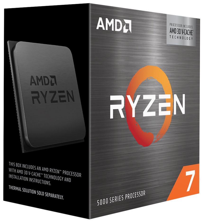 AMD Ryzen 7 5800X3D, Ryzen / AM4 / 8C/16T / max. 4,5GHz / 96MB / 105W TDP / BOX bez chladiče 100-100000651WOF