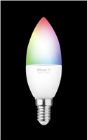 Trust Smart WiFi LED RGB&white ambience Candle E14 - barevná 71280