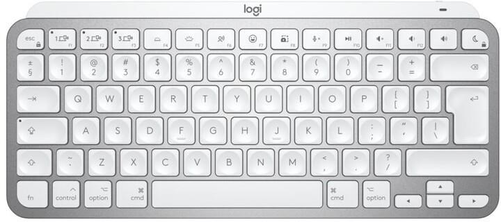 Logitech Wireless Keyboard MX KEYS MINI, CZ/SK, šedá 920-010499