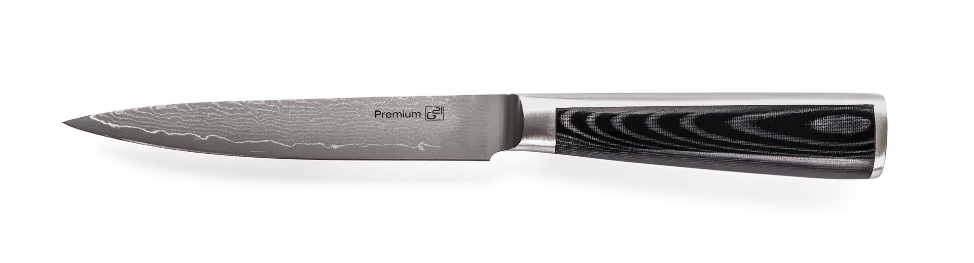 G21 Nůž Damascus Premium 13 cm G21-DMSP-13KL