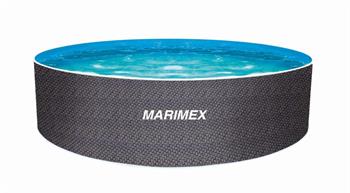 Marimex Bazén Orlando 3,66 x 1,22 m motiv RATAN + fólie 10340263