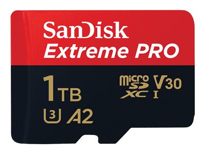 Sandisk Extreme PRO microSDXC 1TB 200MB/s+ada. SDSQXCD-1T00-GN6MA