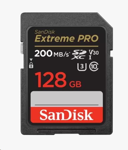 Sandisk Extreme PRO SDXC 128GB 200MB/s V30 UHS-I SDSDXXD-128G-GN4IN