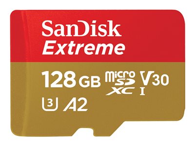 Sandisk Extreme microSDXC 128GB Mobile Gaming SDSQXAA-128G-GN6GN