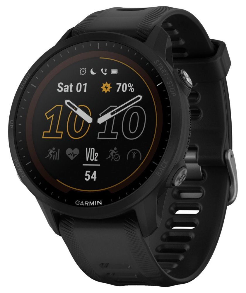 Garmin běžecké GPS hodinky Forerunner 955 Solar, Black 010-02638-20