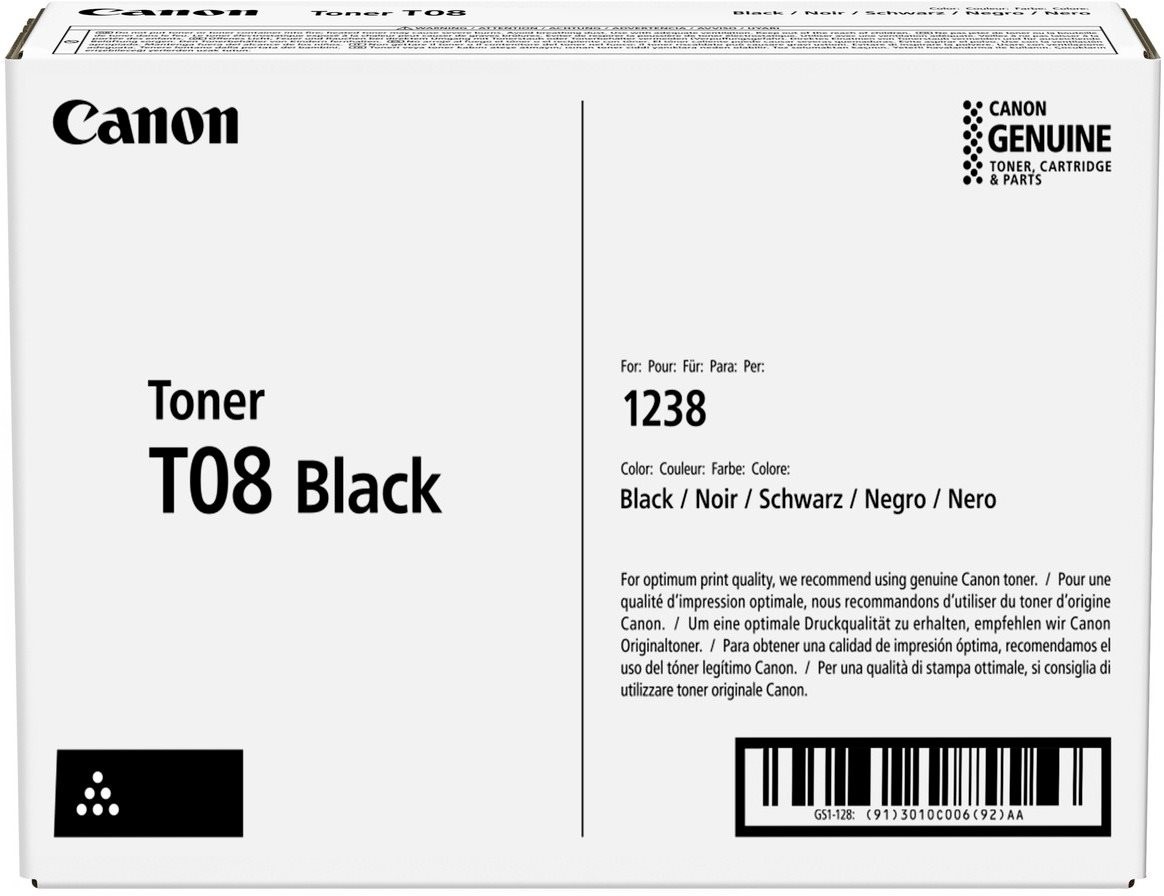 Canon T08 Black, 11 tis. stran 3010C006
