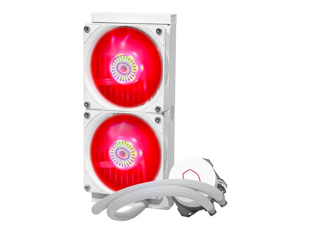 CoolerMaster Water cooling Masterliquid Lite ML240L v2 RGB white MLW-D24M-A18PC-RW