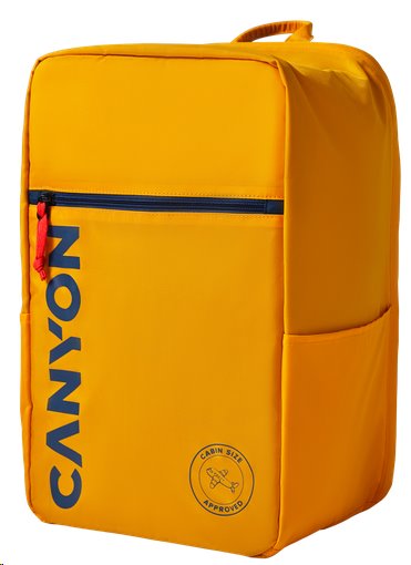 Canyon CSZ-02 batoh pro 15.6'' notebook, 20x25x40cm, 20L, žlutá CNS-CSZ02YW01