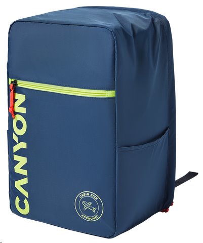 Canyon CSZ-02 batoh pro 15.6'' notebook, 20x25x40cm, 20L, tmavě modrá CNS-CSZ02NY01