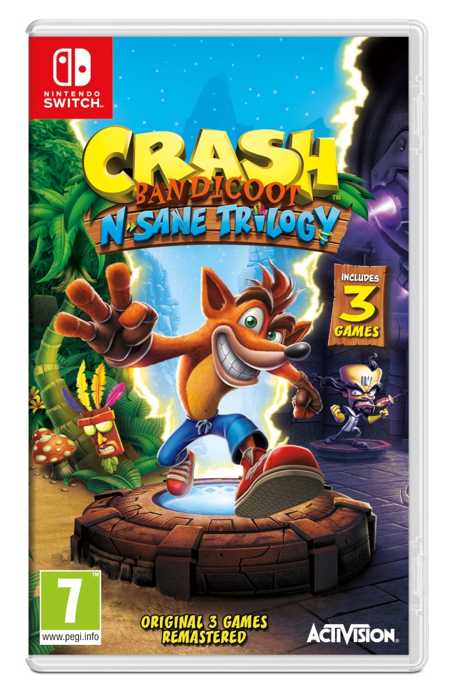 Crash Bandicoot N.Sane Trilogy (SWITCH) 5030917236730