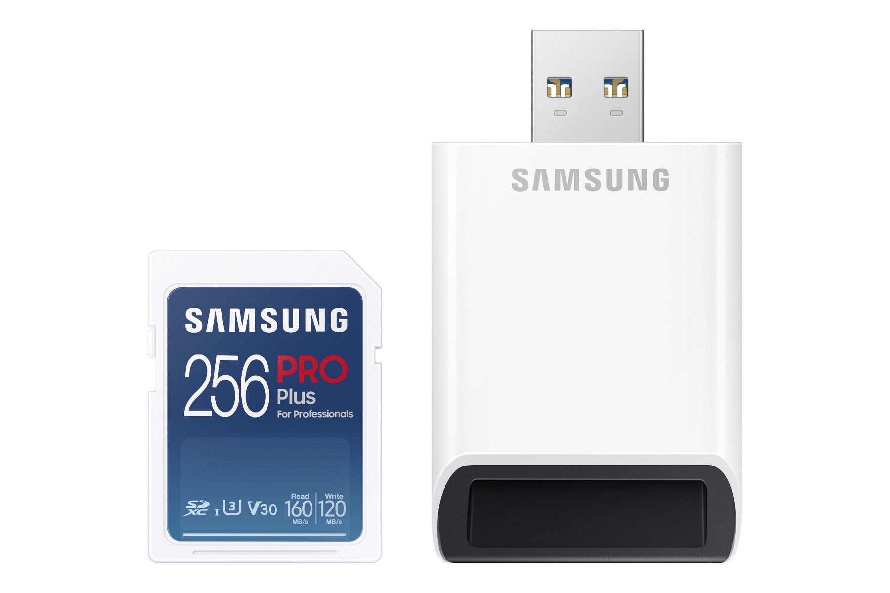 Samsung SDXC 256GB PRO PLUS+USB adaptér MB-SD256KB/WW