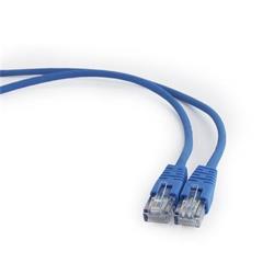 Gembird patch kabel CAT5e, UTP, 0,25 m, modrý PP12-0.25M/B
