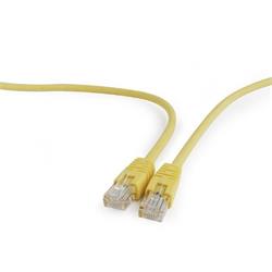 Gembird patch kabel CAT5e, UTP, 1 m, žlutý PP12-1M/Y