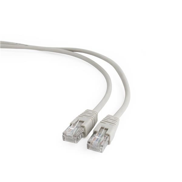 Gembird patch kabel CAT5e, UTP, 1.5 m, šedý PP12-1.5M