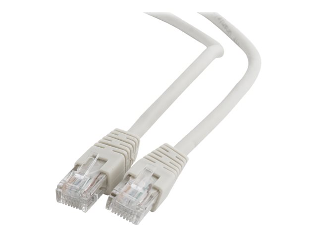 Gembird patch kabel Cat6 UTP, 0.25 m, šedý PP6U-0.25M