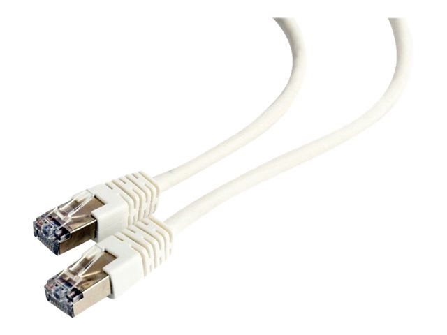 Gembird patch kábel Cat6 FTP, 3 m, biely PP6-3M/W