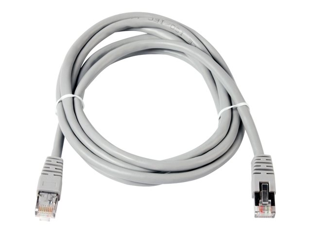 Gembird patch kabel S/FTP Cat. 6A LSZH, 2 m, šedý PP6A-LSZHCU-2M