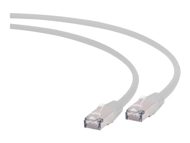 Gembird patch kabel S/FTP Cat. 6A LSZH, 3 m, šedý PP6A-LSZHCU-3M