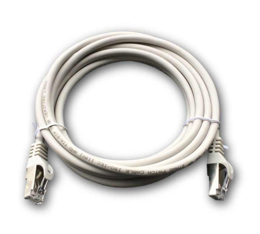 Datacom Patch cord S/FTP CAT6A 3m šedý 1693