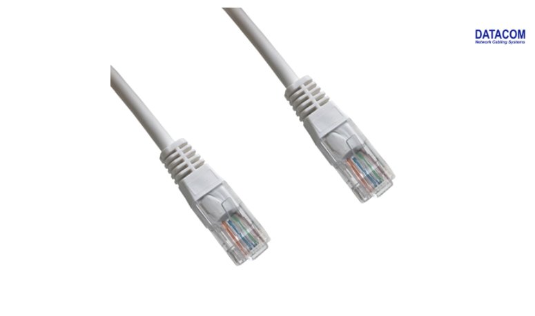 Datacom Patch cord UTP CAT6 0,25m bílý 15897