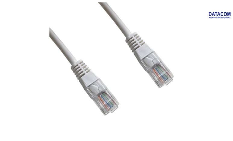 Datacom Patch cord UTP Cat6 1m bílý 15917