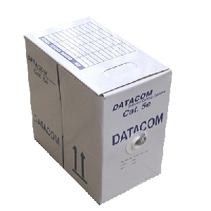 Datacom FTP Cat5e PVC kabel 305m (drát), šedý 1200
