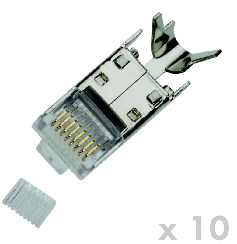 Datacom konektor RJ45 STP CAT7(6A) 8p8c drát(10ks) 4146