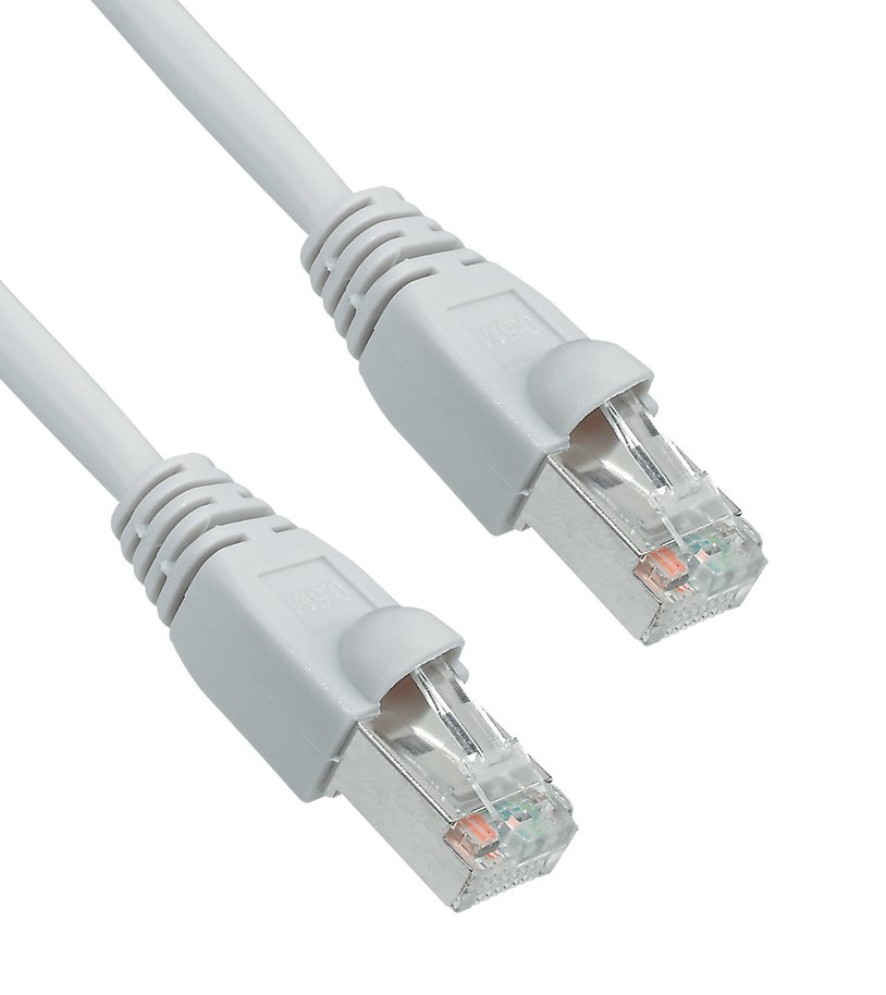 Solarix/Signamax Patch kabel UTP c5e 1m šedá, s ochranou, C5E-114GY-1MB 28311109